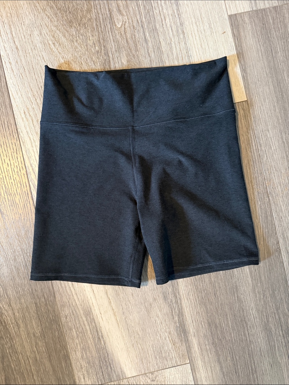 Vuori Black High-Rise Bike Shorts